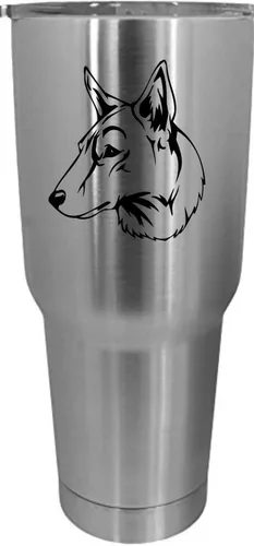Vista 51 de Cairn Terrier - Vaso grabado con temática de perro, 30 onzas