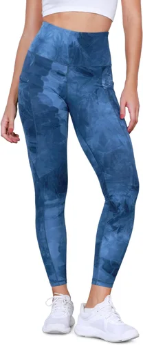 Vista 2 de ODODOS - Leggings de yoga de cintura alta con bolsillos para mujer, pantalones de yoga deportivos con control de abdomen, no se transparentan
