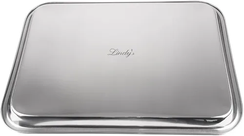 Vista 3 de Lindy's Charola para hornear de acero inoxidable resistente