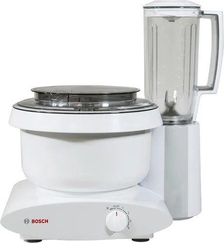 Vista 13 de Bosch Universal Plus- Batidora de pie con paquete de accesorios NutriMill Baker's Pack que incluye raspador de tazón, paletas para galletas