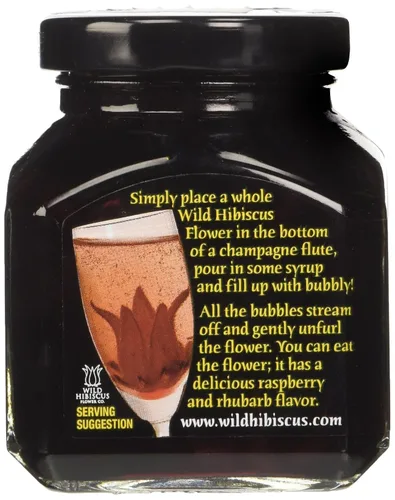Vista 5 de Wild Hibiscus Flores en Jarabe 8.82 oz