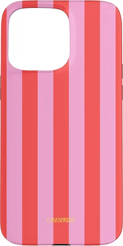 Vista 31 de Funda de rayas rojas rosas para iPhone 17