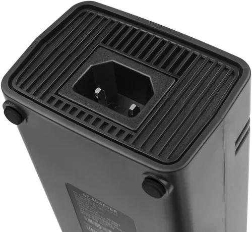 Vista 5 de Versión actualizada Cable cargador de fuente de alimentación para Xbox 360 Slim Auto Voltage negro
