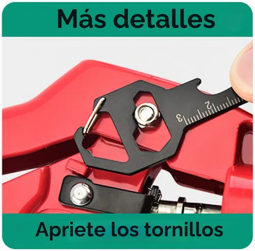 Vista 4 de 2 piezas de llavero abridor de botellas multiherramienta, 100% de acero inoxidable EDC, 6 herramientas en 1