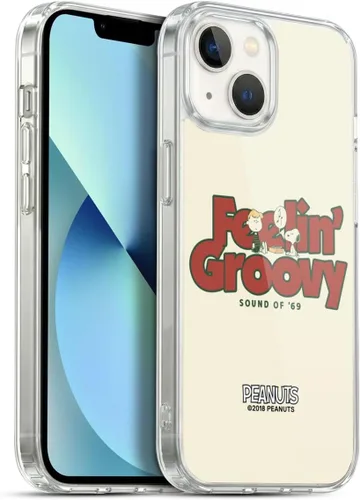 Vista 56 de Head Case Designs Funda de gel suave con licencia oficial de Peanuts Freak Flag Fly Woodstock 50th compatible con Apple iPhone 7 Plus/iPhone 8 Plus