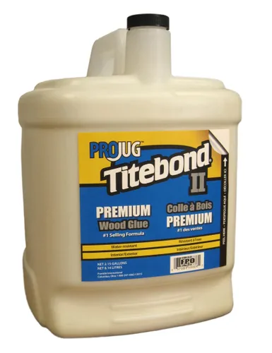 Vista 2 de Titebond II Premium - Pegamento para madera, 8 litros (2,1 galones) Pro Jug