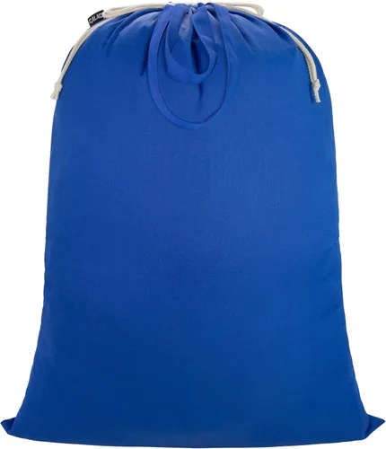 Vista 10 de Bolsa de lona para lavandería con asas y cordón 30 pulgadas de ancho x 35 Bolsa de almacenamiento de lona gruesa, grande, resistente, lavable