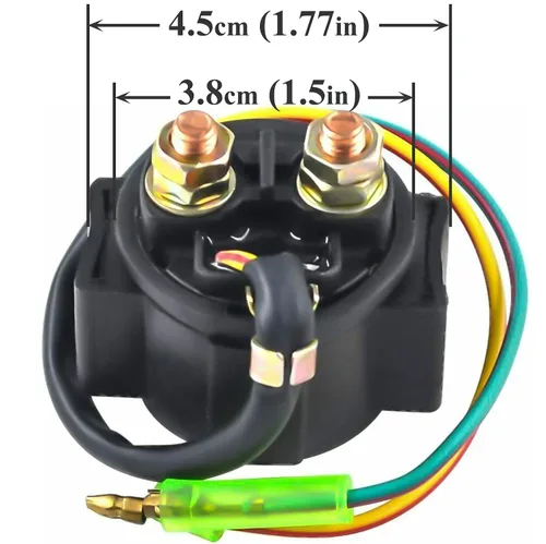 Vista 3 de Relé solenoide de arranque para Honda Fourtrax 300 TRX300EX 1993 1994 1995 1996 1997 1998 1999 2000 2001 2002 2003