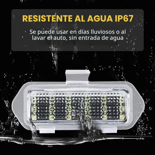Vista 4 de Luces LED para espejos de charco para Chevy Silverado 1500 Classic Avalanche 1500 2500 GMC Sierra 1500 Classic Cadillac Escalade/Escalade ESV EXT
