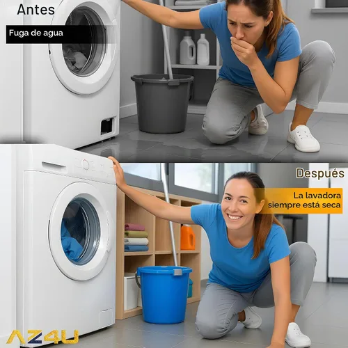 Vista 2 de AZ4U DC97-15459G Válvula de entrada de agua para lavadora Samsung