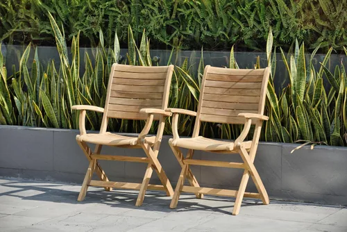 Vista 4 de Amazonia Boynton - Juego de comedor extensible ovalado para patio, 7 piezas, marrón