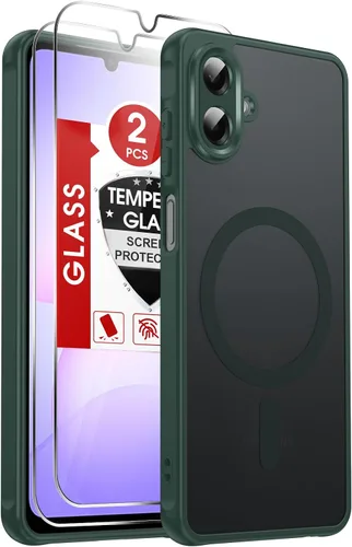 Vista 132 de LeYi Funda para teléfono Samsung-S23: protector de pantalla e imán MagSafe Púrpura