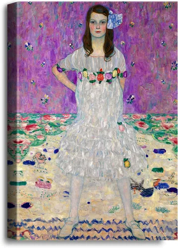 Vista 45 de A&T ARTWORK Avenue to Schloss Kammer por Gustav Klimt. Las reproducciones de arte clásico del mundo, impresiones en lienzo giclée para decoración