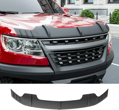 Vista 30 de powoq Deflector de capó compatible con Jeep Wrangler JK 2007-2018