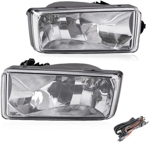Vista 20 de PIT66 Juego de montaje de luces antiniebla (2 unidades) compatible con 2002 2003 2004 2005 2006 Avalanche Pickup Truck Accesorios de lámpara