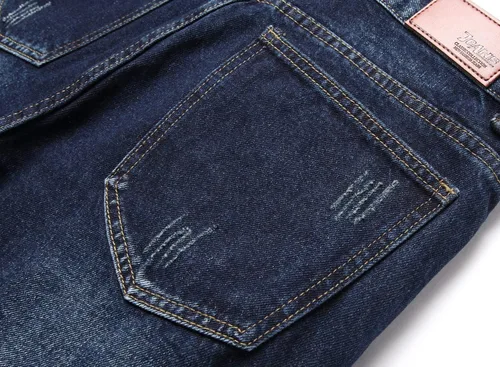 Vista 7 de AITITIA Jeans rasgados de ajuste regular para hombre