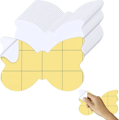 Vista 17 de Hygloss Pizarras adhesivas para collage – Paquete de 6 tableros autoadhesivos de collage de 3 x 5 pulgadas para niños, tableros de montaje