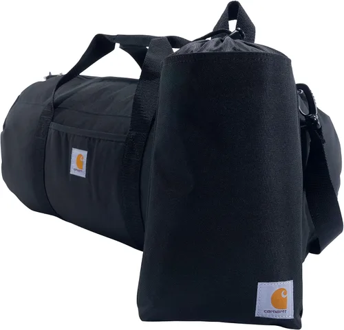 Vista 3 de Carhartt 40L Lightweight Duffel + Utility Stash Pouch, Heavy-Duty Packable Gear Bag for Jobsite, Gym, Travel