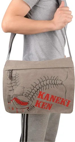 Vista 3 de Bandolera japonesa anime Tokyo Ghoul Kaneki Ken Messenger School