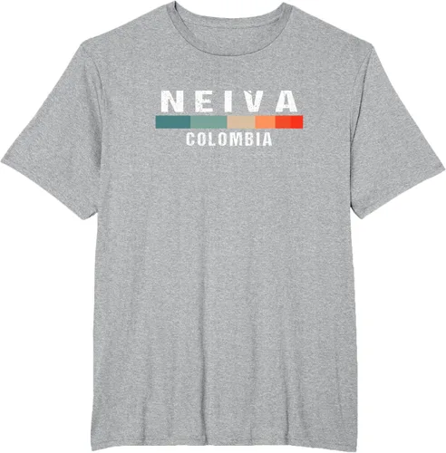Vista 24 de Camiseta Neiva Colombia City Trip, Negro