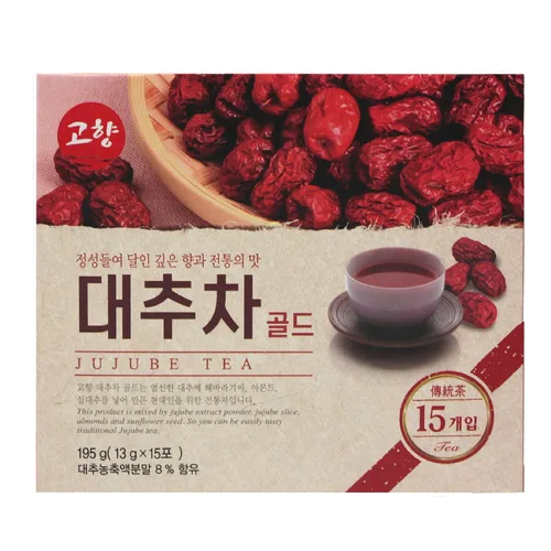 Vista 2 de GOHYANG KOREAN - Té tradicional de azufaifo de 0.46 oz x 15 bolsas de té_Producto de Corea