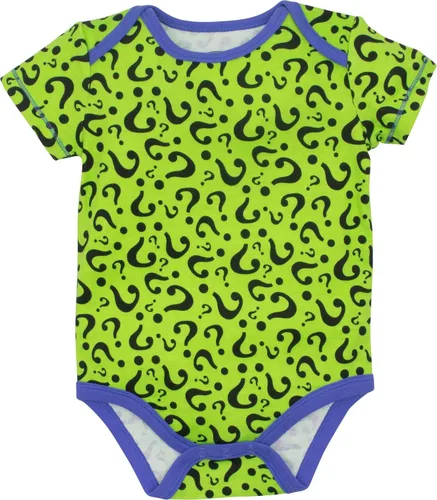 Vista 6 de WARNER BROS DC Comics Justice League Batman Robin Riddler Joker Baby 5 Pack Bodysuits Newborn to Infant