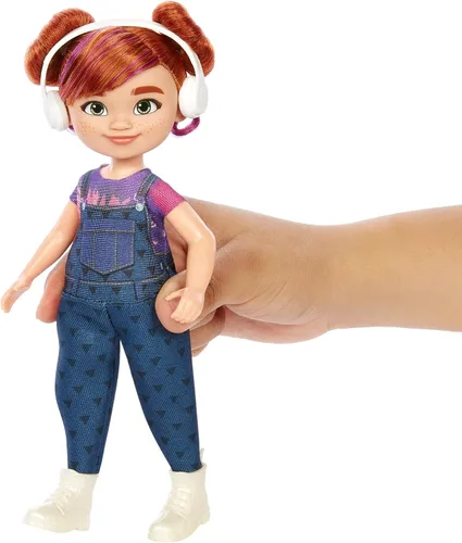 Vista 3 de Mattel Karma's World Switch - Muñeca con accesorio para auriculares, pelo rojo y ojos azules