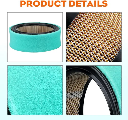 Vista 9 de Hipa 47 083 03-S Filtro de aire para motores Kohler CH730-CH740 K301 K241 K321 K341 CH20 CH18-CH25 CV724-CV740 CV17-CV23 47 883 03-S1