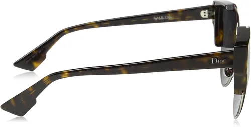 Vista 3 de Christian Dior Wildly DiorS - Gafas de sol Habana, color borgoña, Habanagris