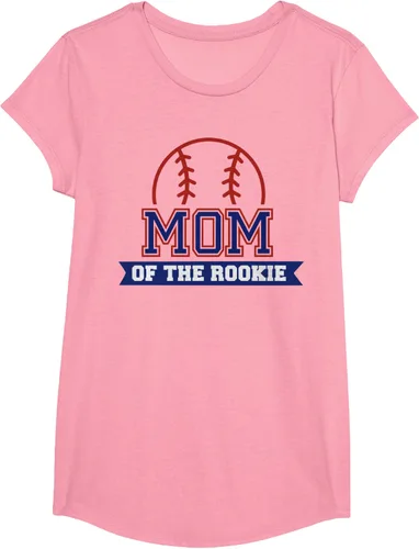 Vista 83 de Mom of Rookie - Camiseta de béisbol para primer cumpleaños, Blanco