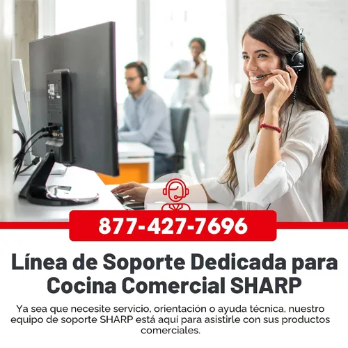 Vista 7 de Sharp R-21LCFS Horno de microondas comercial de servicio medio (temporizador de dial, 1000 vatios, 120 voltios) (Actualización de R-21LCF), plateado