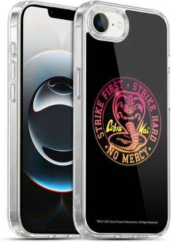 Vista 62 de Head Case Designs Funda de gel suave con licencia oficial de Cobra Kai Eagle Fang Logo Key Art compatible con Apple iPhone 7 Plus/iPhone 8 Plus