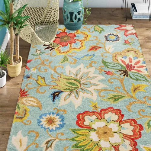 Vista 24 de Lahome - Tapete floral con estampado de cachemira, lavable, antideslizante, pequeño, anti-manchas, suave, para baño, entrada, dormitorio, Negro
