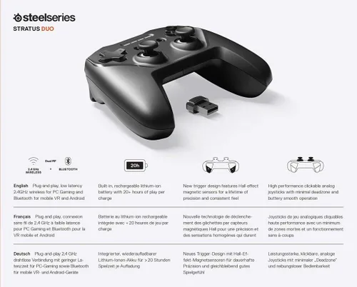 Vista 5 de Stratus Duo for Windows, Chromebook, Android, and VR