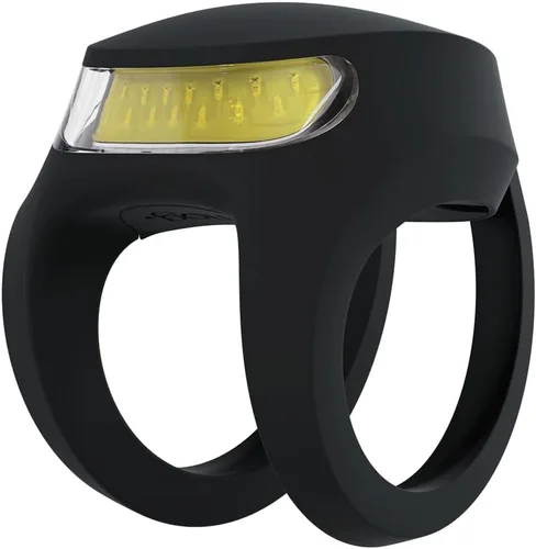 Vista 9 de Knog Frog Front Bike Light - Iconic Bicycle Light Reborn with Bright 40 Lumen LED Output, 9 Light Modes, Flexible Mount, USB-C Rechargeable, 20g