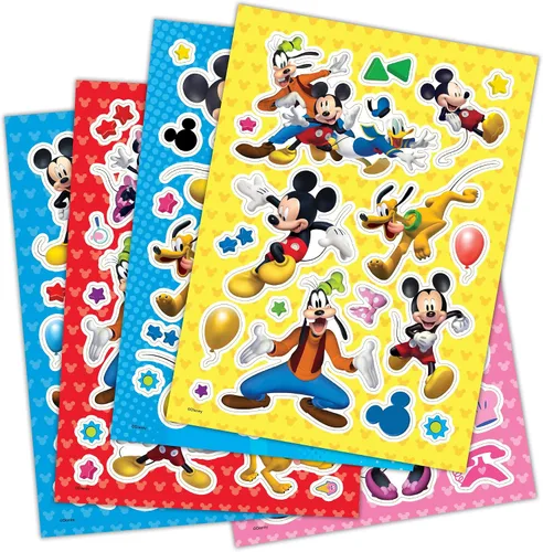 Vista 4 de Disney Minnie Mouse Create-A-Scene - Libro de actividades con pegatinas Bendon 45679