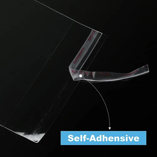 Vista 3 de Geyoga 480 bolsas de celofán resellables transparentes autoadhesivas para galletas de celofán para embalaje de galletas, regalos, regalos