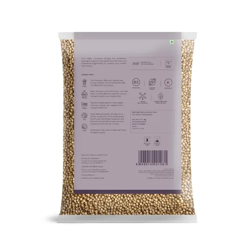 Vista 5 de THE MILLET COMPANY Sorghum - Granos integrales naturales Jowar sin gluten, sin OMG, mijos altos en fibra, alternativas alimentarias saludables
