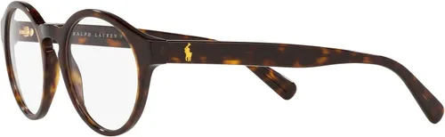Vista 3 de Polo Ralph Lauren Ph2243 - Marco redondo para gafas graduadas para hombre Lente brillante de la HabanaDemo 48 mm