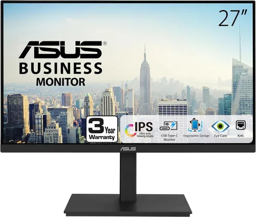 Vista 13 de ASUS Monitor de acoplamiento 1080P de 23.8 pulgadas (VA24ECPSN) - Full HD, IPS, 75Hz, sincronización adaptativa, altavoces, cuidado de los ojos, luz