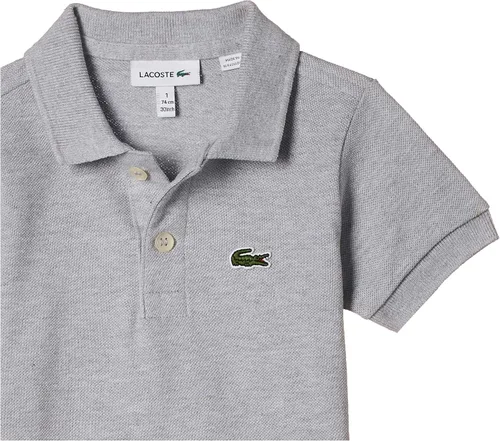 Vista 3 de Lacoste polo de piqué clásica de manga corta para niño (l1812)