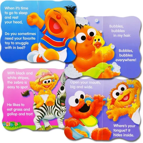 Vista 2 de Sesame Street Beginnings Board Books - Juego de cuatro