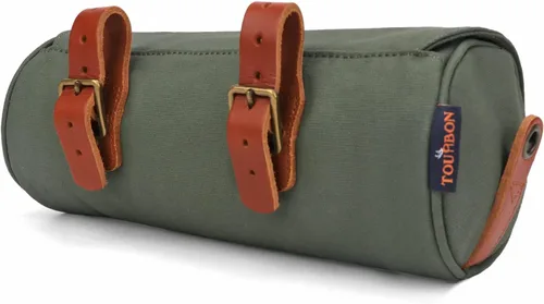 Vista 3 de Tourbon Bolsa de asiento de silla de montar para bicicleta, bolsa de soporte para teléfono
