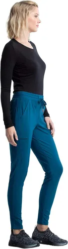 Vista 4 de Form CK095 - Pantalones médicos para mujer, tejido elástico con cordón