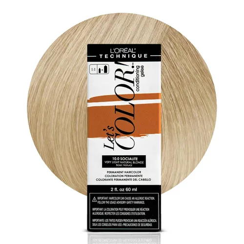 Vista 20 de L'Oréal Technique Let's Color! Conditioning Gelee - Tinte permanente para el cabello, color multidimensional de alto impacto, fórmula
