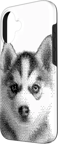 Vista 2 de Cute Siberian Husky for Dog Mom and Paw Parents Case for iPhone 16