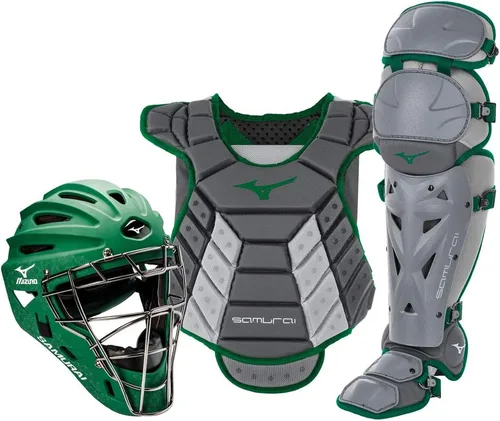 Vista 7 de Mizuno Mizuno Samurai - Conjunto de equipo de receptor en caja para mujer Blanco