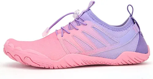 Vista 2 de YING LAN Zapatos de agua para hombres y mujeres, de secado rápido, antideslizantes, para la playa, natación, deportes acuáticos, buceo, vela, kayak