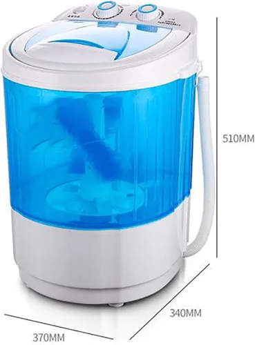 Vista 2 de CLING Mini máquina perezosa elegante del hogar de Blu-ray de la lavadora 360° del zapato pequeña automática
