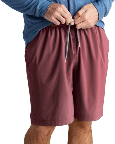 Vista 13 de Free Fly Pantalones cortos Breeze para hombre, entrepierna de 8 pulgadas, de secado rápido, ligeros, con protección solar UPF 50+